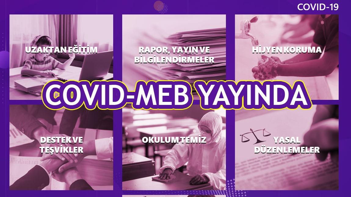 Bakanlığımızdan yepyeni bir hizmet: Covıd-MEB yayında